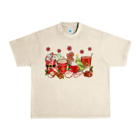 Sandshell Christmas coffee cups Urban Heavy Tee - texasbilliewilder