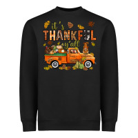 Black it's thankful y'all with truck bbs Heavyweight Sweatshirt - BundleAndBundleShop