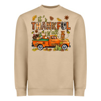 Mushroom it's thankful y'all with truck bbs Heavyweight Sweatshirt - BundleAndBundleShop