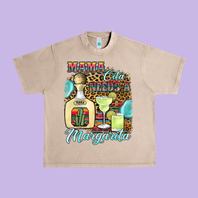 Mama Cita Needs A Margarita1 Urban Heavy Tee Designed By Jahusdesignshop