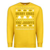 Lemon Merry Christmas Yinz Jagoffs Pittsburgh Pennsylvania Xmas Gifts 1 Premium Sweatshirt - lanVoArt