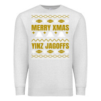 Oatmeal Heather Merry Christmas Yinz Jagoffs Pittsburgh Pennsylvania Xmas Gifts 1 Premium Sweatshirt - lanVoArt