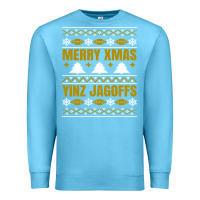 Merry Christmas Yinz Jagoffs Pittsburgh Pennsylvania Xmas Gifts 1 Premium Sweatshirt | Teevron