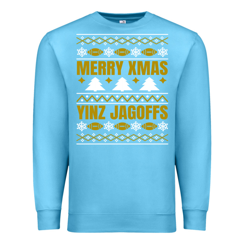 Merry Christmas Yinz Jagoffs Pittsburgh Pennsylvania Xmas Gifts 1 Premium Sweatshirt by lanVoArt | Teevron