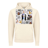 Vintage Artic gothic girl and colorful girl Vintage Hoodie - TumblerDesignByShophia