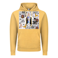 Vintage Mustard gothic girl and colorful girl Vintage Hoodie - TumblerDesignByShophia