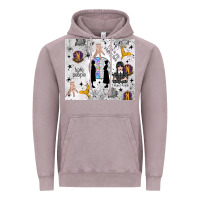 Vintage Zinc gothic girl and colorful girl Vintage Hoodie - TumblerDesignByShophia