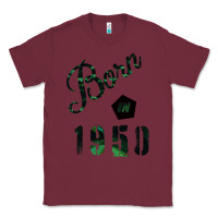Burgundy Born In 1950 Classic Tee - Bettercallsaul