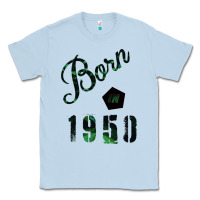 Dusty Blue Born In 1950 Classic Tee - Bettercallsaul