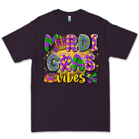 Plum mardi gras vibes Premium Tee - LillyAllenDesigns