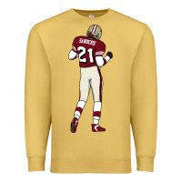 Antique Gold deion sanders 32 Premium Sweatshirt - lanVoArt
