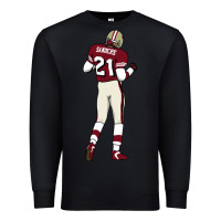 Black deion sanders 32 Premium Sweatshirt - lanVoArt