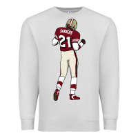 Dove Grey deion sanders 32 Premium Sweatshirt - lanVoArt