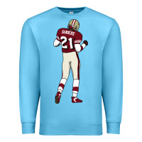 Ocean Blue deion sanders 32 Premium Sweatshirt - lanVoArt