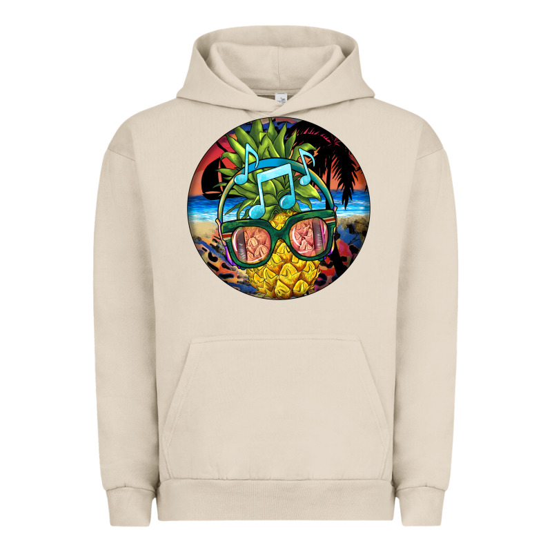 Pineapple Relaxing Urban Hoodie by BarkalooDesign | Teevron