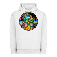 Pigment Lunar Rock pineapple relaxing Urban Hoodie - BarkalooDesign