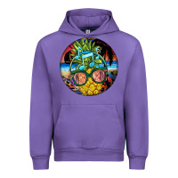 Tulip pineapple relaxing Urban Hoodie - BarkalooDesign