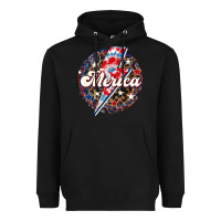 Western Merica Patriotic Heavyweight Hoodie | Teevron