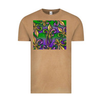Vintage Camel Mardi Gras Fleur De Lis Vintage Tee - RanaPortraitStore