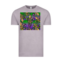 Vintage Zinc Mardi Gras Fleur De Lis Vintage Tee - RanaPortraitStore