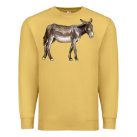 Antique Gold american mammoth jackstock donkey Premium Sweatshirt - LillyAllenDesigns