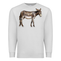Dove Grey american mammoth jackstock donkey Premium Sweatshirt - LillyAllenDesigns