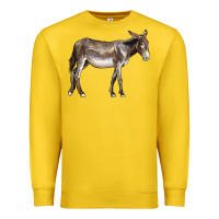 Lemon american mammoth jackstock donkey Premium Sweatshirt - LillyAllenDesigns