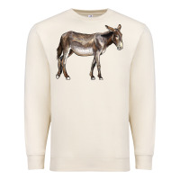 Sandshell american mammoth jackstock donkey Premium Sweatshirt - LillyAllenDesigns