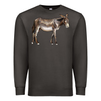 Smoke american mammoth jackstock donkey Premium Sweatshirt - LillyAllenDesigns