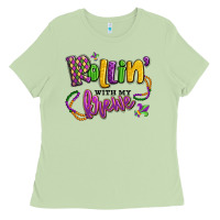 Matcha rollin' with my krewe mardi gras Ladies Tee - LillyAllenDesigns