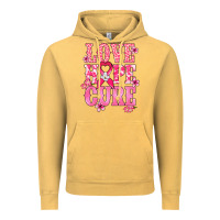 Vintage Mustard Love Hope Cure Cancer Awareness Vintage Hoodie - HowdyJamesFarm