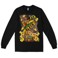 Black i am black history Long Sleeve Tee - CowGirlArtShop