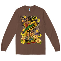 Chestnut i am black history Long Sleeve Tee - CowGirlArtShop