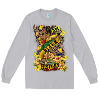 Moon Dust i am black history Long Sleeve Tee - CowGirlArtShop