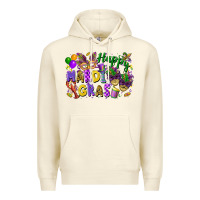 Sandshell happy mardi gras Premium Hoodie - FaDigitalArtStudio