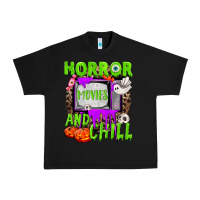 Black Horror movies and chill Urban Heavy Tee - NancyCooperArtShop