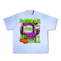 Grape Ice Horror movies and chill Urban Heavy Tee - NancyCooperArtShop