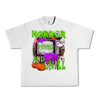 Lunar Rock Horror movies and chill Urban Heavy Tee - NancyCooperArtShop