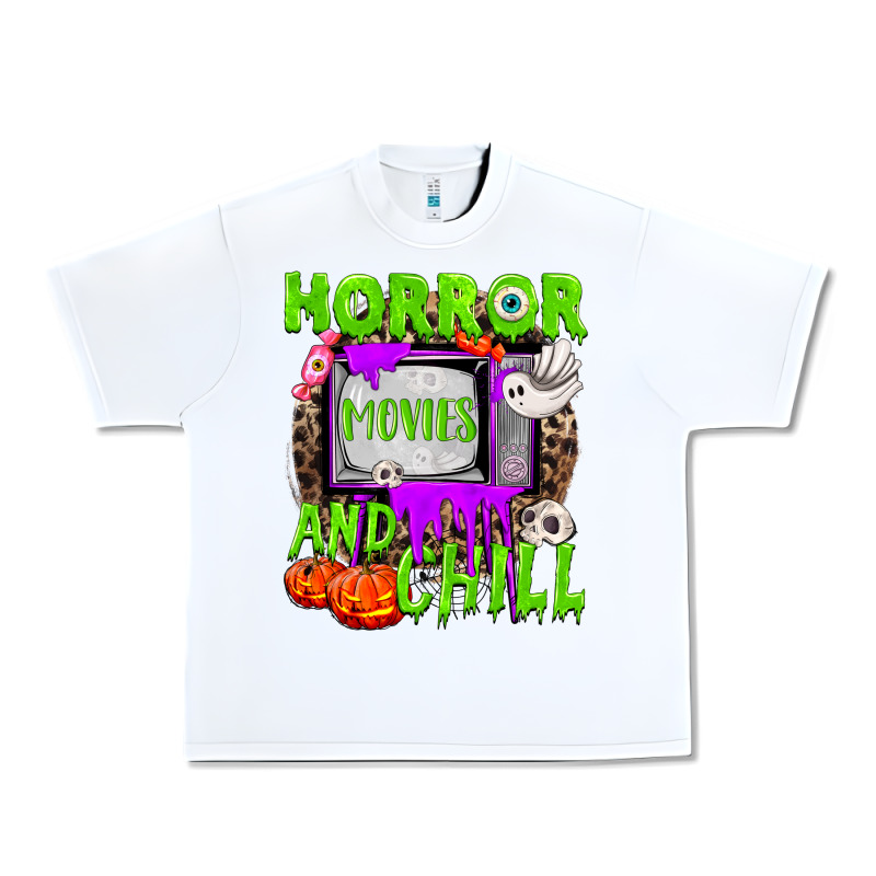 Horror Movies And Chill Urban Heavy Tee by NancyCooperArtShop | Teevron