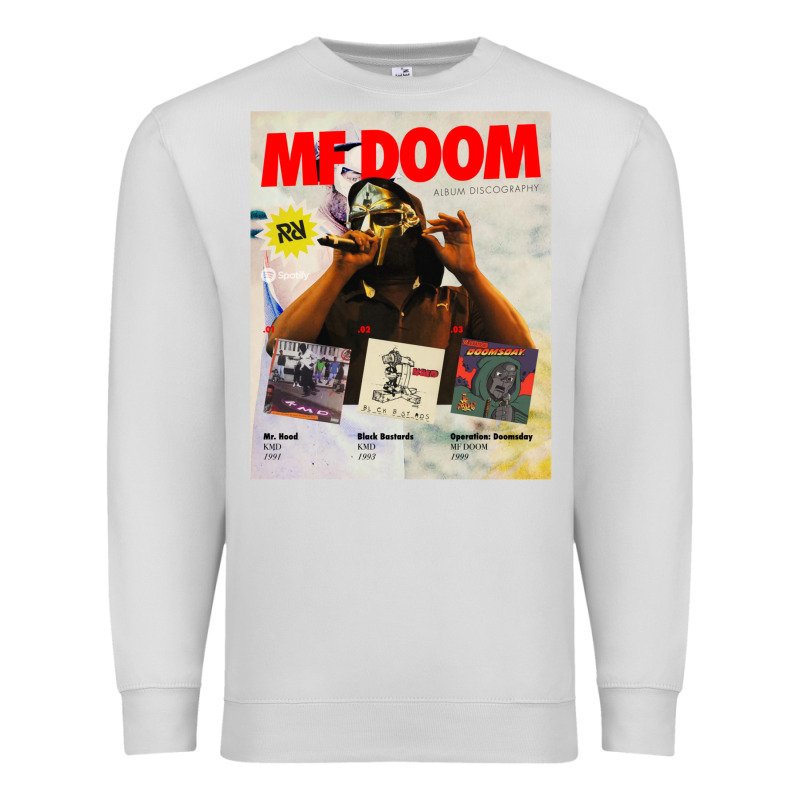 Dooms~mf Album Discography Premium Sweatshirt by lanVoArt | Teevron