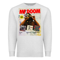 Oatmeal Heather dooms~mf album discography Premium Sweatshirt - lanVoArt