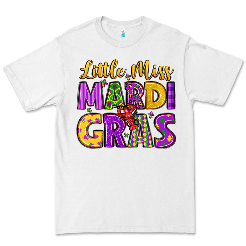 Little Miss Mardi Gras Premium Tee by LillyAllenDesigns | Teevron