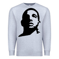 Heather Grey d.r.a.k.e Premium Sweatshirt - lanVoArt