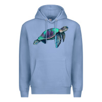 Colony Blue turtle Premium Hoodie - RanaPortraitStore