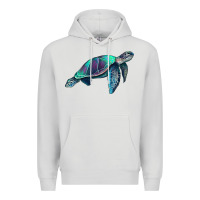 Dove Grey turtle Premium Hoodie - RanaPortraitStore
