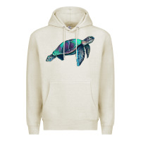 Oatmeal Heather turtle Premium Hoodie - RanaPortraitStore