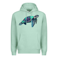 Seafoam turtle Premium Hoodie - RanaPortraitStore