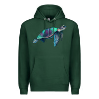 Sports Green turtle Premium Hoodie - RanaPortraitStore