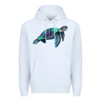 White turtle Premium Hoodie - RanaPortraitStore