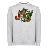 Joy Christmas With Cross Bbs Heavyweight Sweatshirt | Teevron